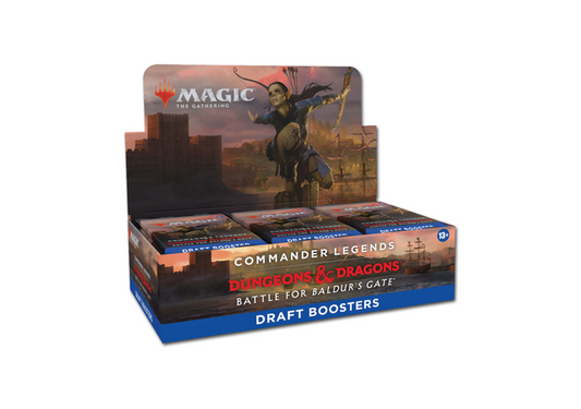 Magic the Gathering - Commander Legends Baldur's Gate - Draft Booster Display (36 Packs) EN