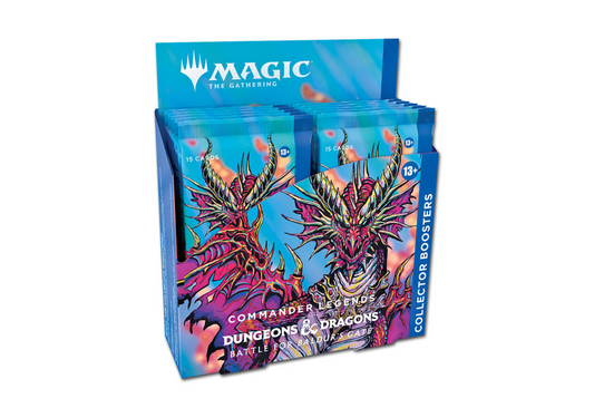 Magic the Gathering - Commander Legends Baldur's Gate - Collector Booster Display (12 Packs) EN