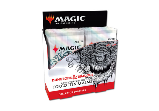Magic the Gathering - Adventures in the Forgotten Realms - Collector Booster Display (12 Packs) EN