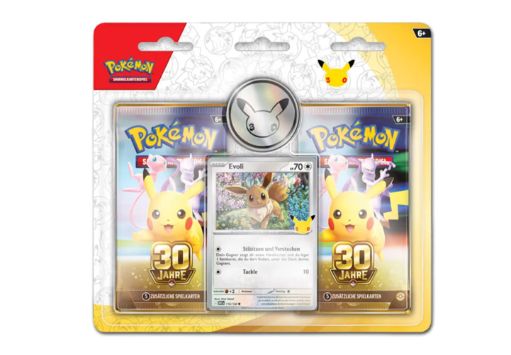 Pokémon - 30 Jahre - 2-Pack Blister DE