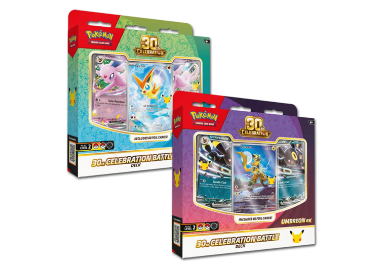 Pokémon - 30th Celebration - Battle Deck (Espeon EX, Umbreon EX) -EN- zufällige Auswahl