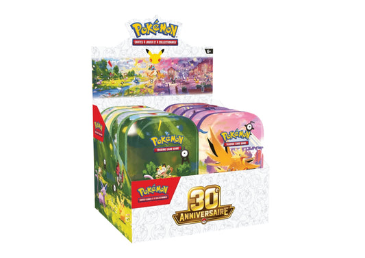 Pokémon - 30th Celebration - Mini Tin FR (1 Stk. zufällige Auswahl)