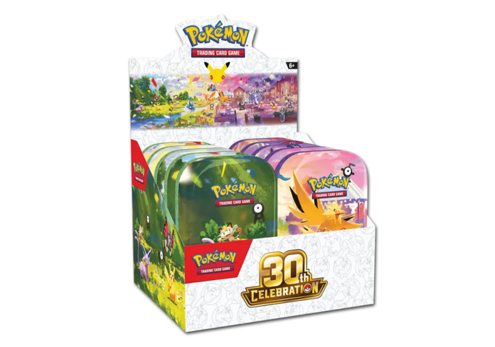 Pokémon - 30th Celebration - Mini Tin EN (1 Stk. zufällige Auswahl)