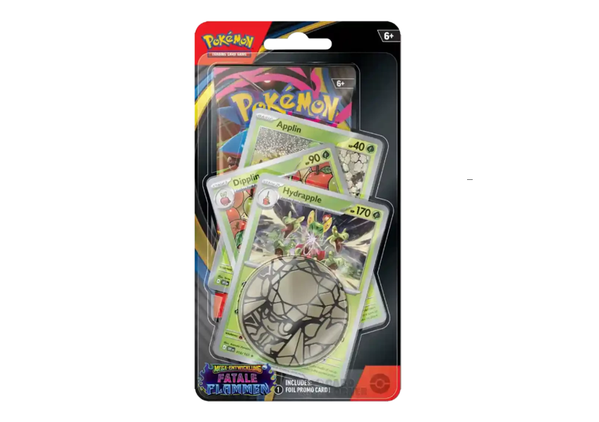 Pokémon - Mega Entwicklung - Fatale Flammen Premium Checklane Blister DE
