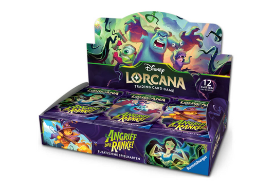 Disney Lorcana - Angriff der Ranke - Booster Display (24 Packs) DE