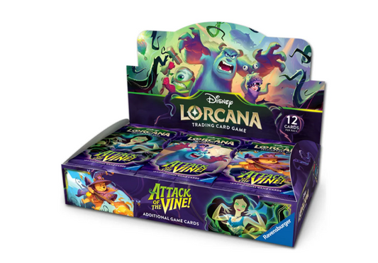 Disney Lorcana - Attack of the Vine - Booster Display (24 Packs) EN