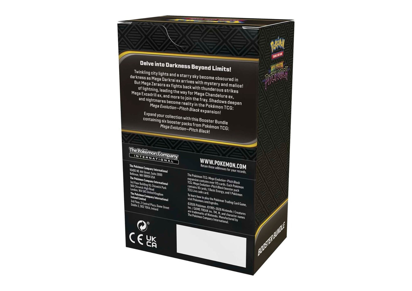Pokémon - Pitch Black ME05 - 6 Booster Bundle EN