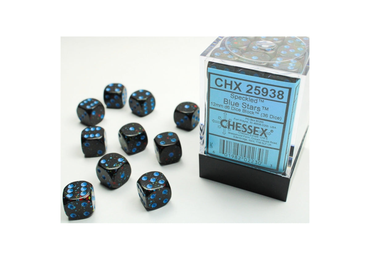 Chessex - 12mm d6 Dice Block (36 Würfel)