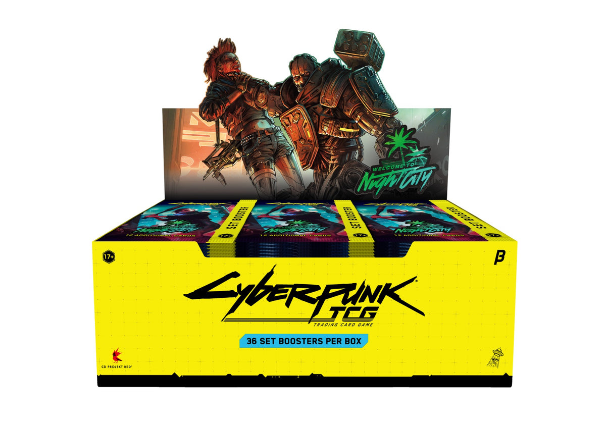 Cyberpunk TCG - Welcome to Night City - Beta Booster Display (36 Packs) - EN