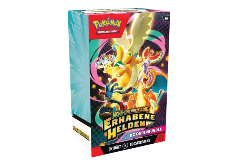 Pokémon - Mega Entwicklung - Erhabene Helden - Booster Bundle DE