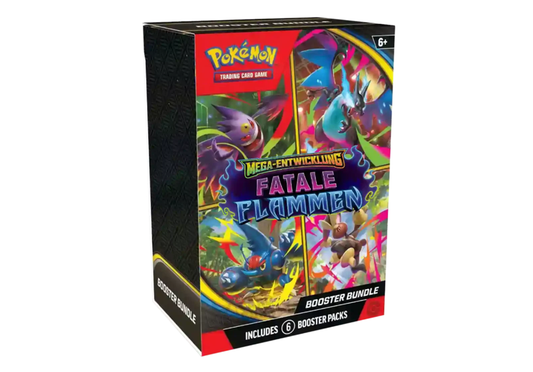 Pokémon - Mega Entwicklung - Fatale Flammen Booster Bundle DE
