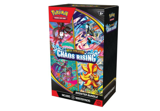 Pokémon - Chaos Rising ME04 - 6 Booster Bundle EN