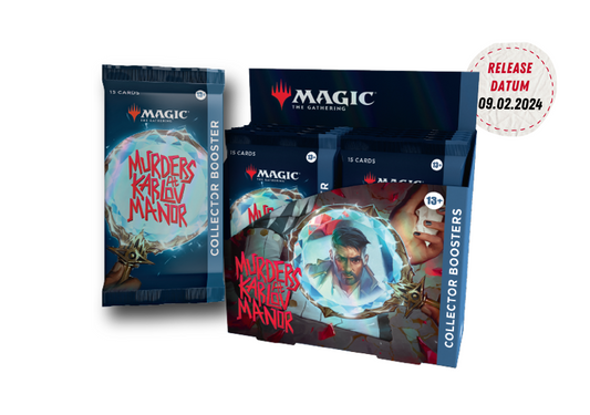 Magic the Gathering - Murders at Karlov Manor - Collector's-Booster Display (12 Packs) EN