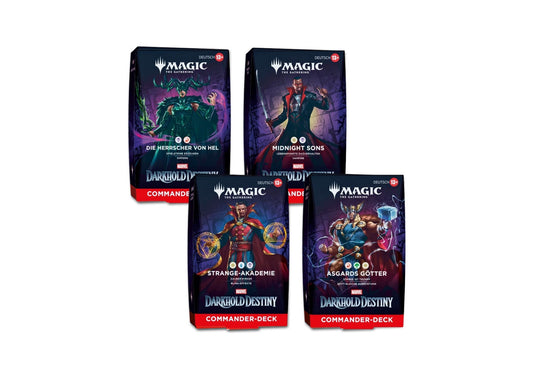 Magic The Gathering - Marvel Darkhold Destiny - Commander Deck Set DE