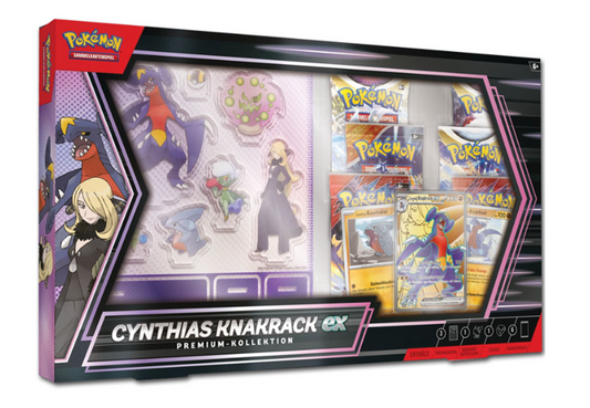 Pokémon - Cynthias Knakrack EX Premium Kollektion DE