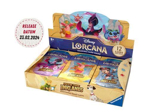 Disney Lorcana - Into The Inklands - Booster Display (24 Packs) EN