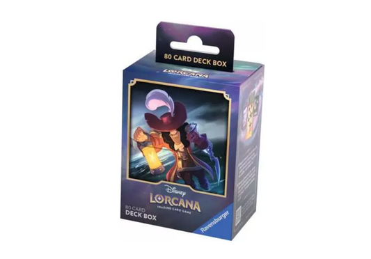 Disney Lorcana: First Chapter - Deck Box Captain Hook