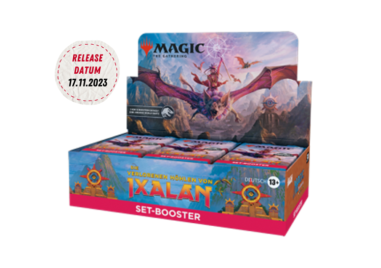 Magic the Gathering - Die verlorenen Höhlen von Ixalan - Set Booster Display (30 Packs) DE