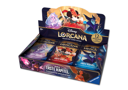 Disney Lorcana - Das erste Kapitel - Booster Display (24 Packs) DE