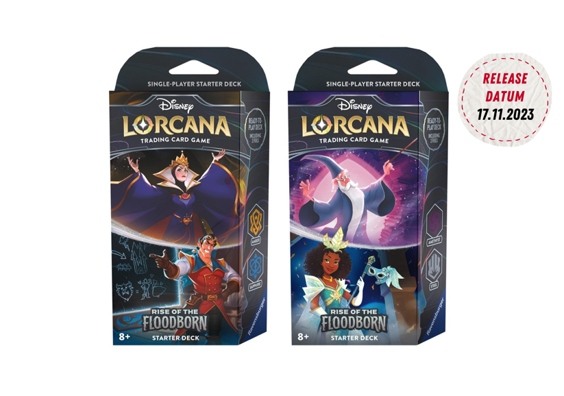 Disney Lorcana - Rise of the Floodborn -  Starter Deck (2 Decks) EN