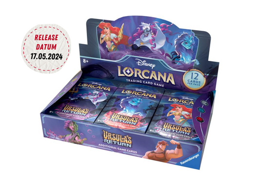 Disney Lorcana - Ursula’s Return - Booster Display (24 Packs) EN