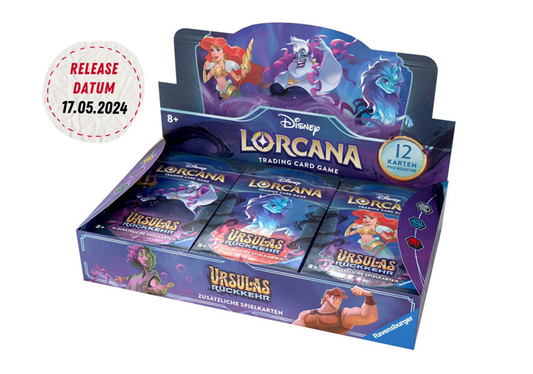 Disney Lorcana - Ursulas Rückkehr - Booster Display (24 Packs) DE