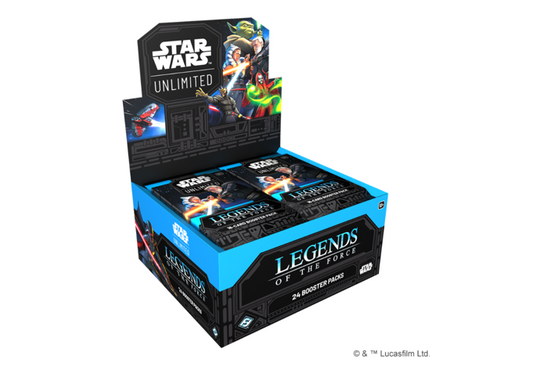 Star Wars: Unlimited - Legends of the Force - Booster Display (24 Booster) EN