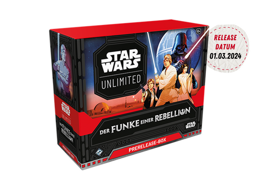 Star Wars: Unlimited - Der Funke einer Rebellion - Pre Release Box DE
