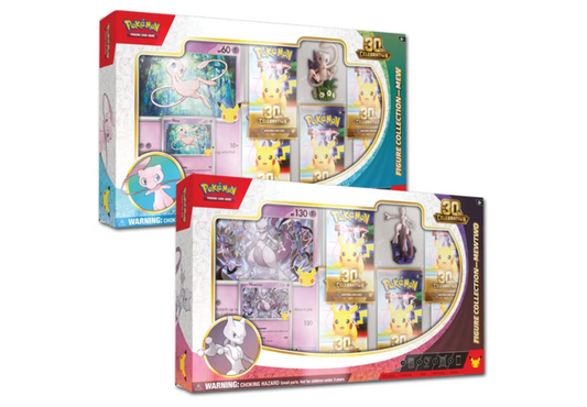 Pokémon - 30th Celebration - Figure Collection (Mew & Mewtwo) -EN- (zufällige Auswahl)