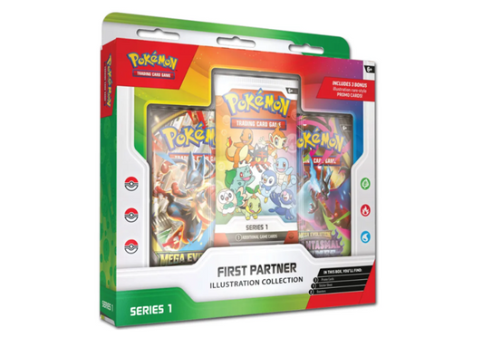 Pokémon - First Partner Illustration Collections Series 1 - EN