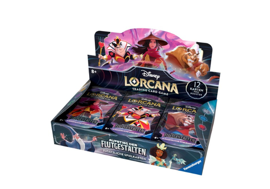 Disney Lorcana - Aufstieg der Flutgestalten - Booster Display (24 Packs) DE