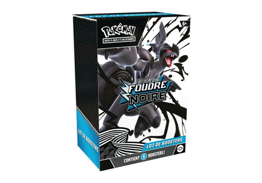Pokémon - Foudre Noire - 6 Booster Bundle FR