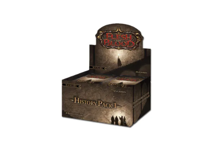 Flesh and Blood - History Pack 1 - Black Label Booster Display (36 Packs) EN