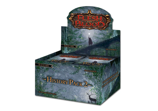 Flesh and Blood - History Pack 2 - Black Label Booster Display (36 Packs) EN