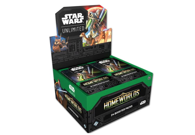 Star Wars: Unlimited - Homeworlds - Booster Display (24 Booster) EN