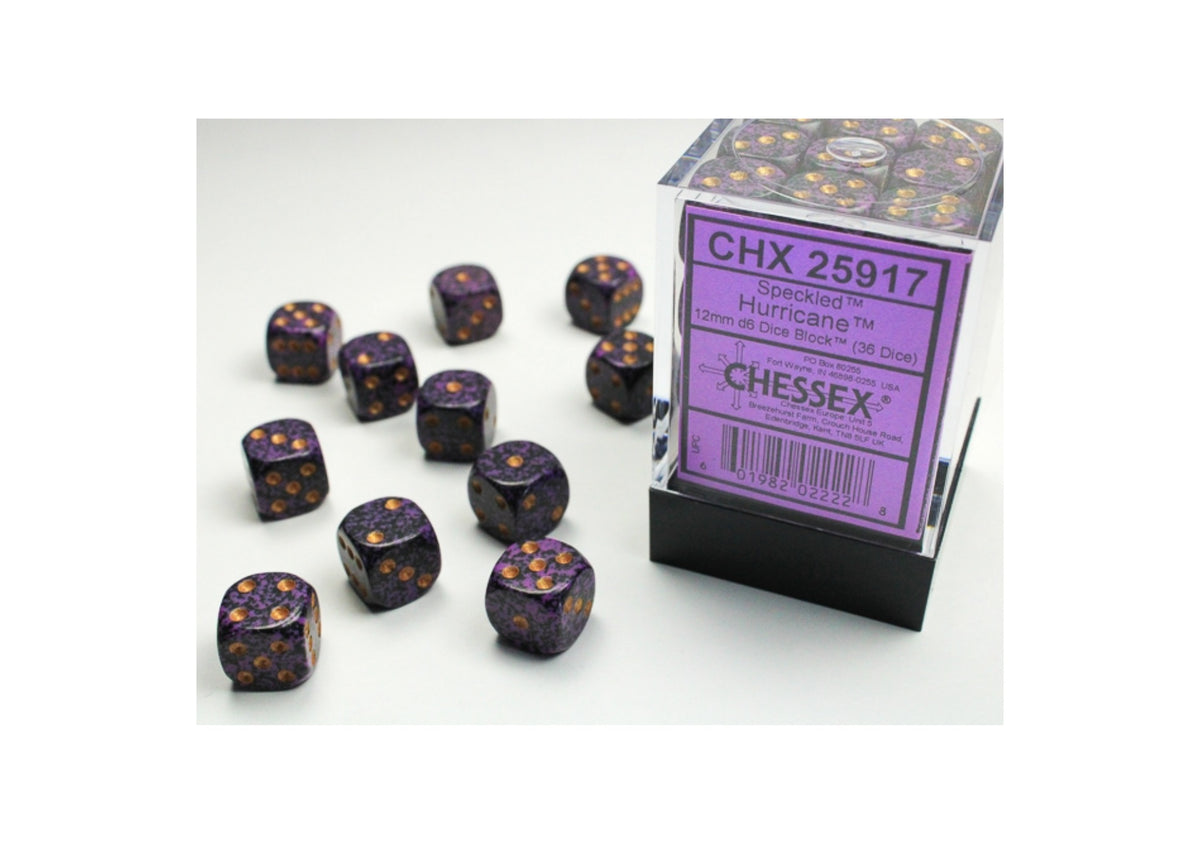 Chessex - 12mm d6 Dice Block (36 Würfel)