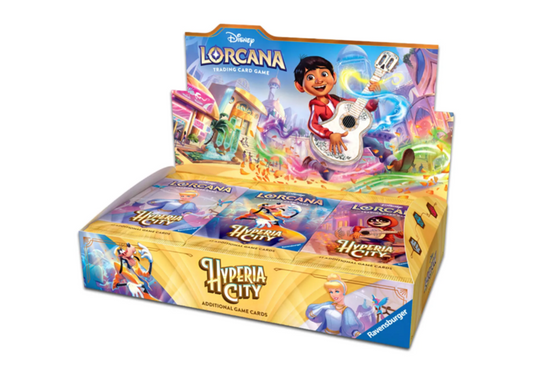 Disney Lorcana - Hyperia City - Booster Display (24 Packs) EN
