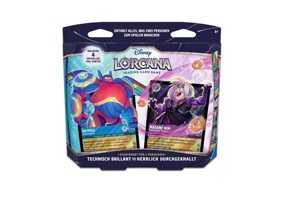 Disney Lorcana - Die Stadt Hyperia - 2-Spieler Starter Deck DE