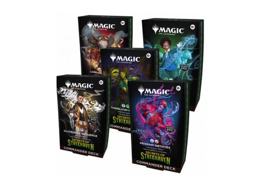 Magic The Gathering - Secrets of Strixhaven - Commander Deck 5Stk. EN