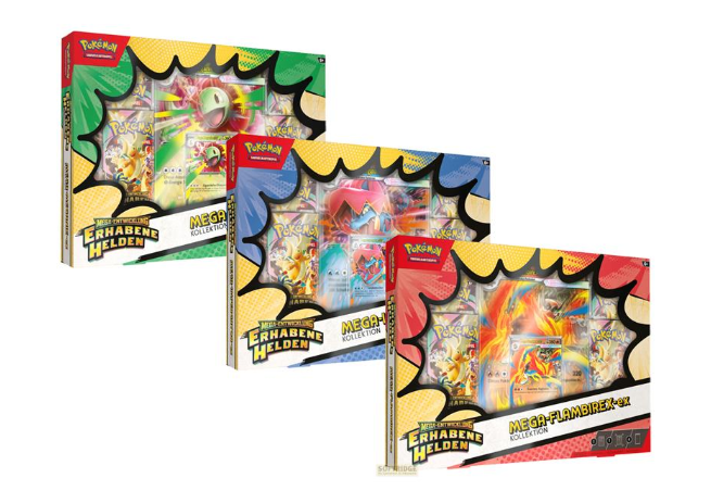Pokémon - Erhabene Helden - EX Box (1 Stk. zufällige Auswahl) DE