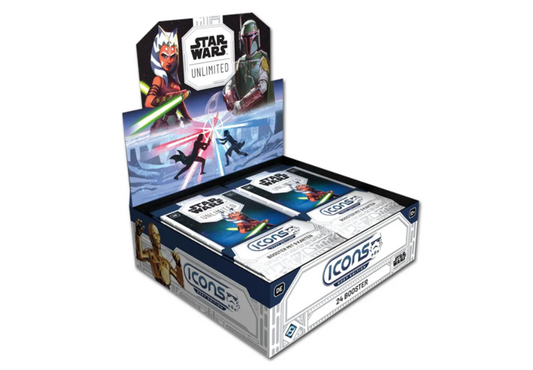 Star Wars: Unlimited - Icons 2027 - Booster Display (24 Booster) DE