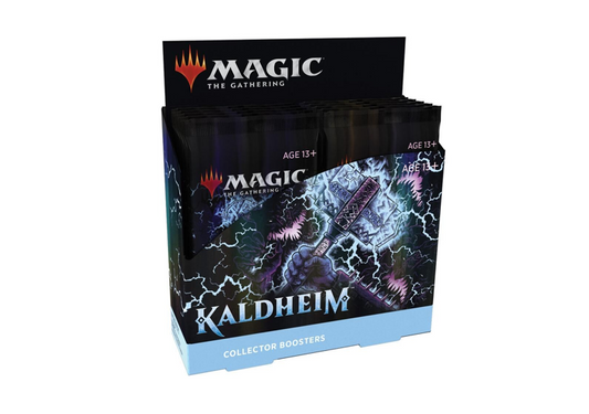 Magic the Gathering - Kaldheim - Collector Booster Display (12 Packs) DE