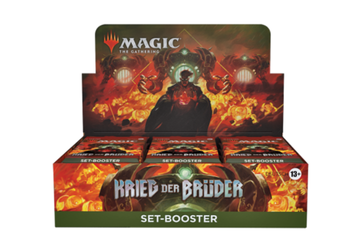 Magic the Gathering - Krieg der Brüder - Set Booster Display (30 Packs) DE