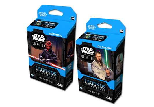 Star Wars: Unlimited - Legends of the Force - Spotlight Starter Deck Set (2 Decks) EN