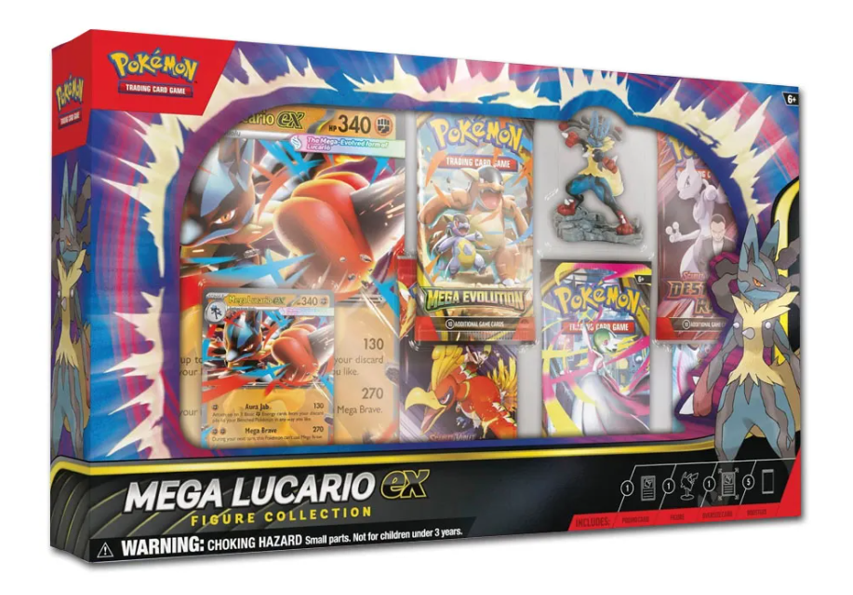 Pokémon - Mega Lucario EX Figure Collection EN