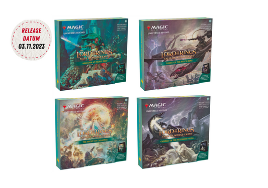 Magic the Gathering - The Lord of the Rings - Tales of Middle Earth - Scene Box Display (4 Boxes) EN