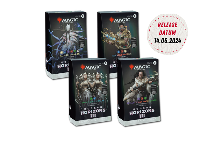 Magic the Gathering - Modern Horizons 3 - Commander Deck Set (4 Decks) DE