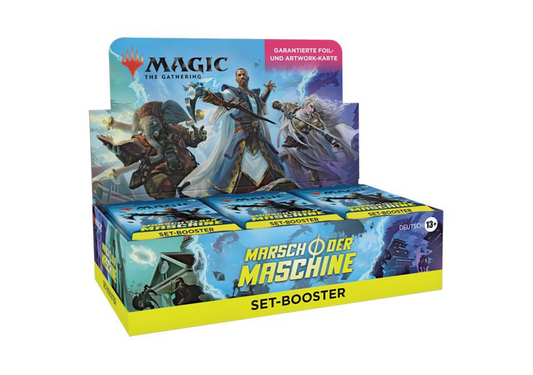 Magic the Gathering - Marsch der Maschine - Set Booster Display (30 Packs) DE