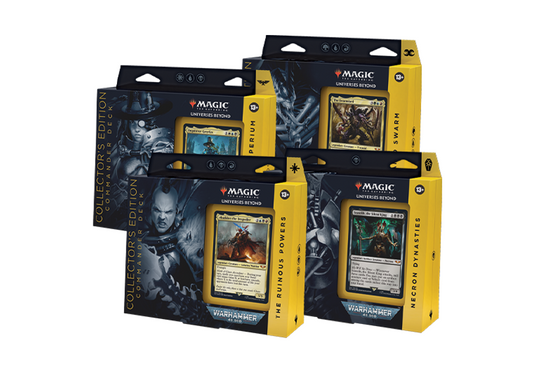 Magic the Gathering - Universes Beyond - Warhammer 40,000 Collector's Edition Commander Deck Set (4 Decks) EN