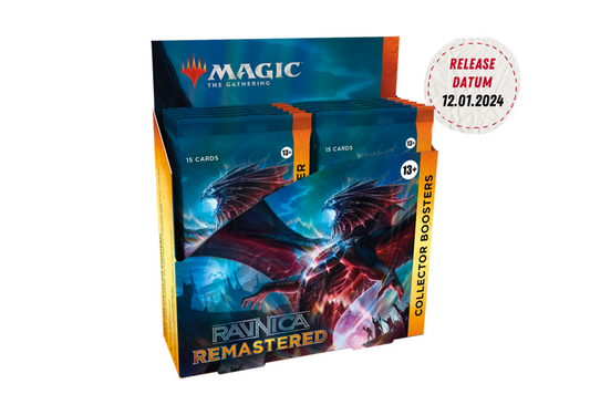 Magic the Gathering - Ravnica Remastered - Collector's Display (12 Packs) EN